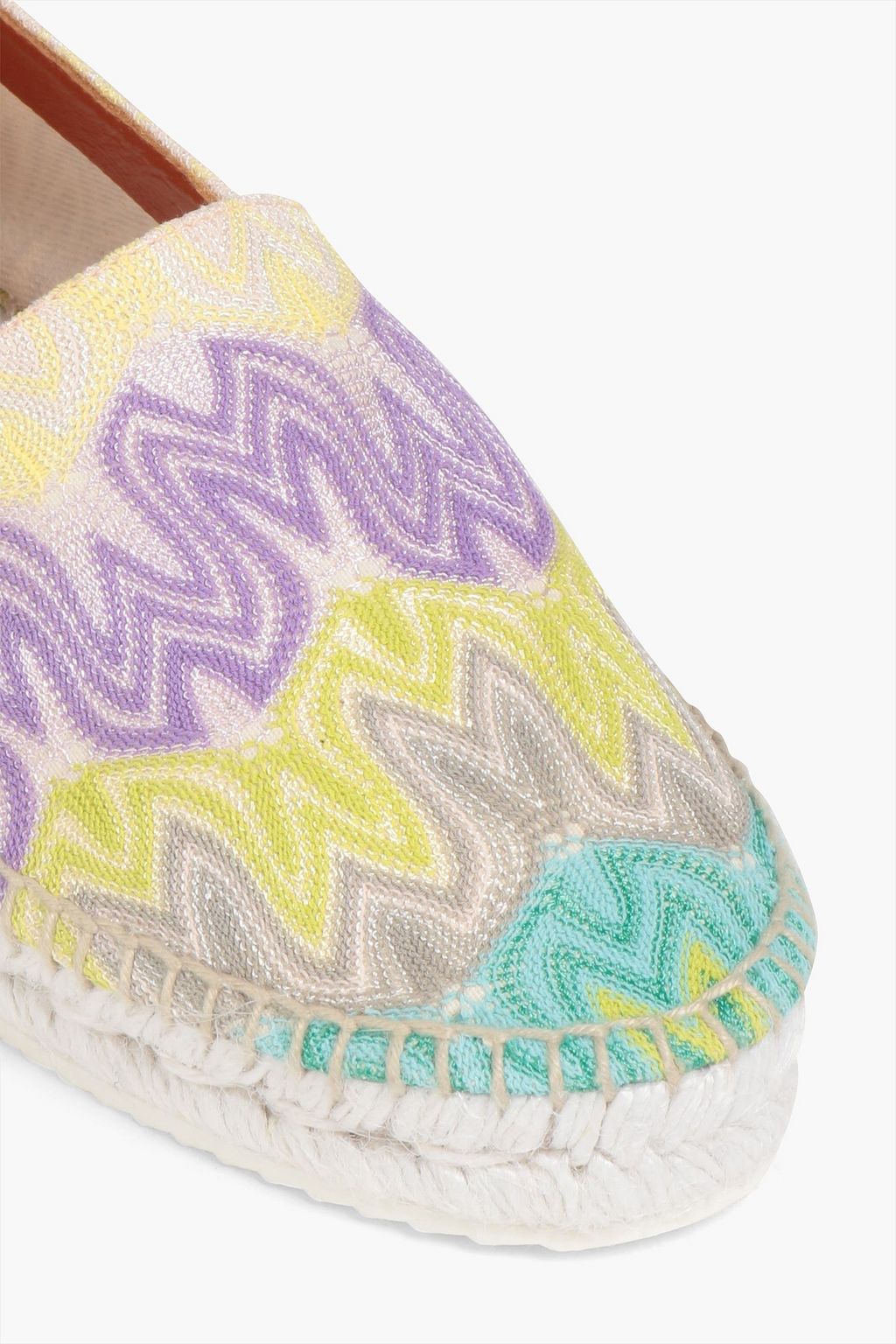 MISSONI Crochet-knit espadrilles