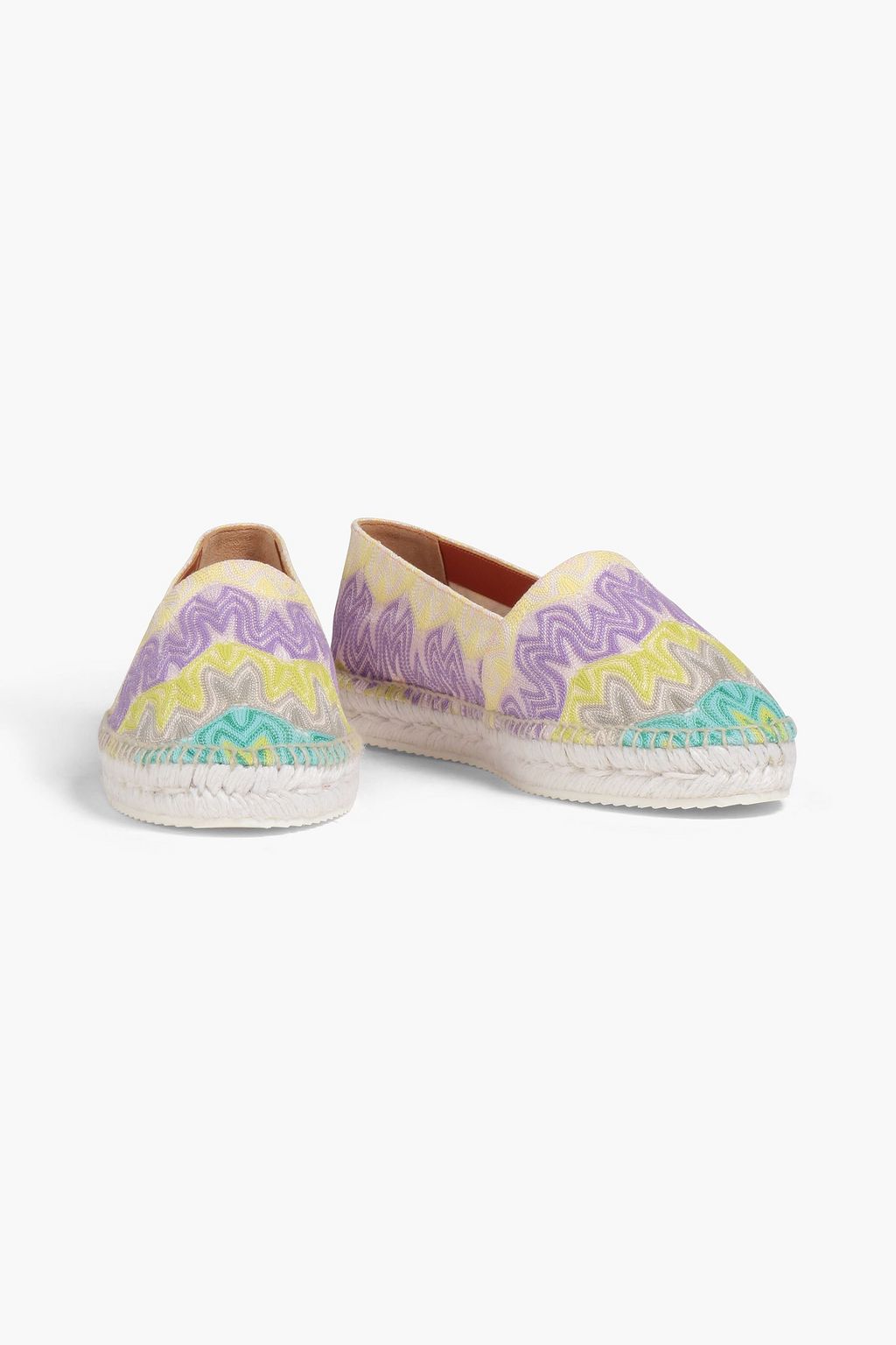 MISSONI Crochet-knit espadrilles