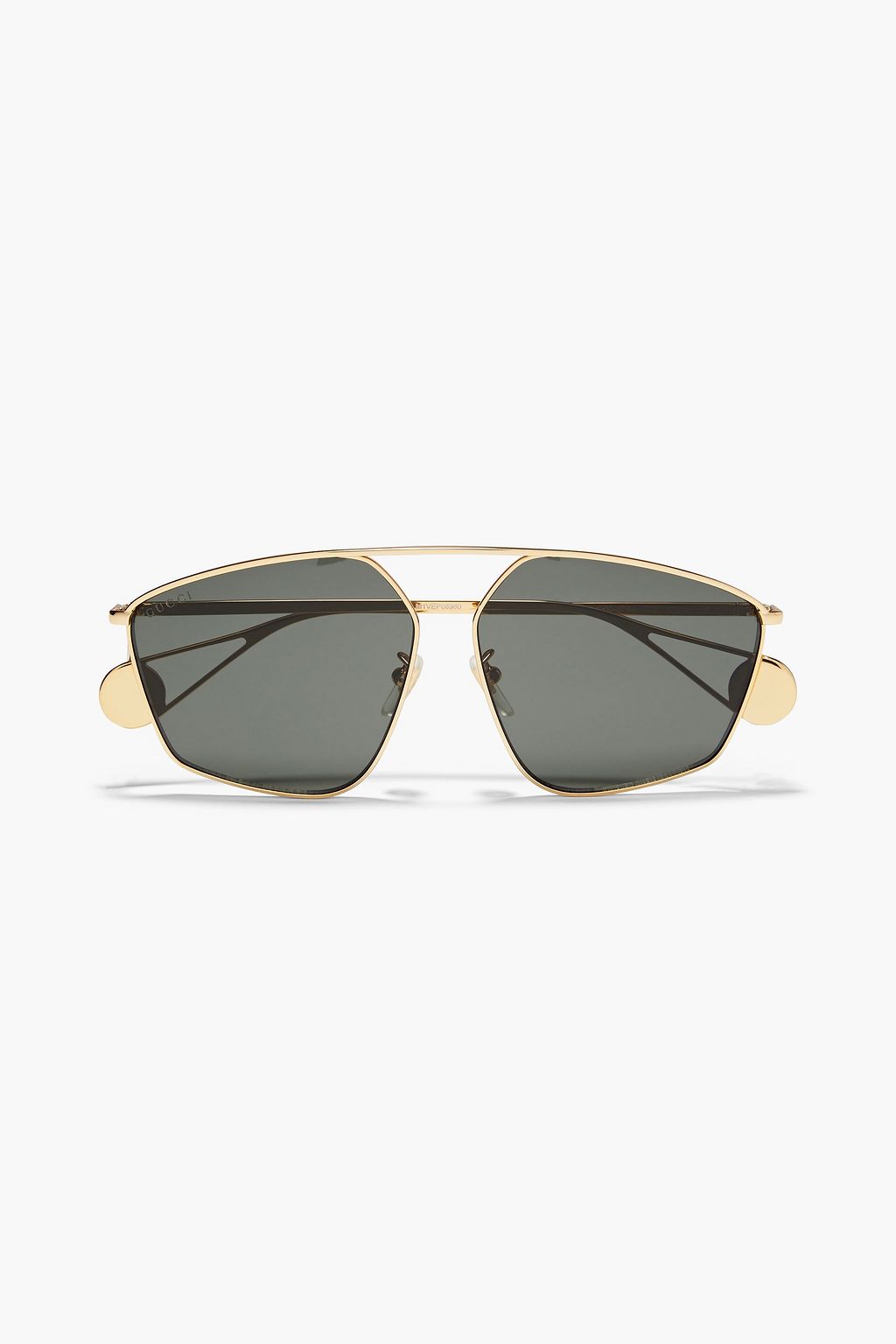 GUCCI Aviator-style gold-tone | Sale up to 70% | THE OUTNET