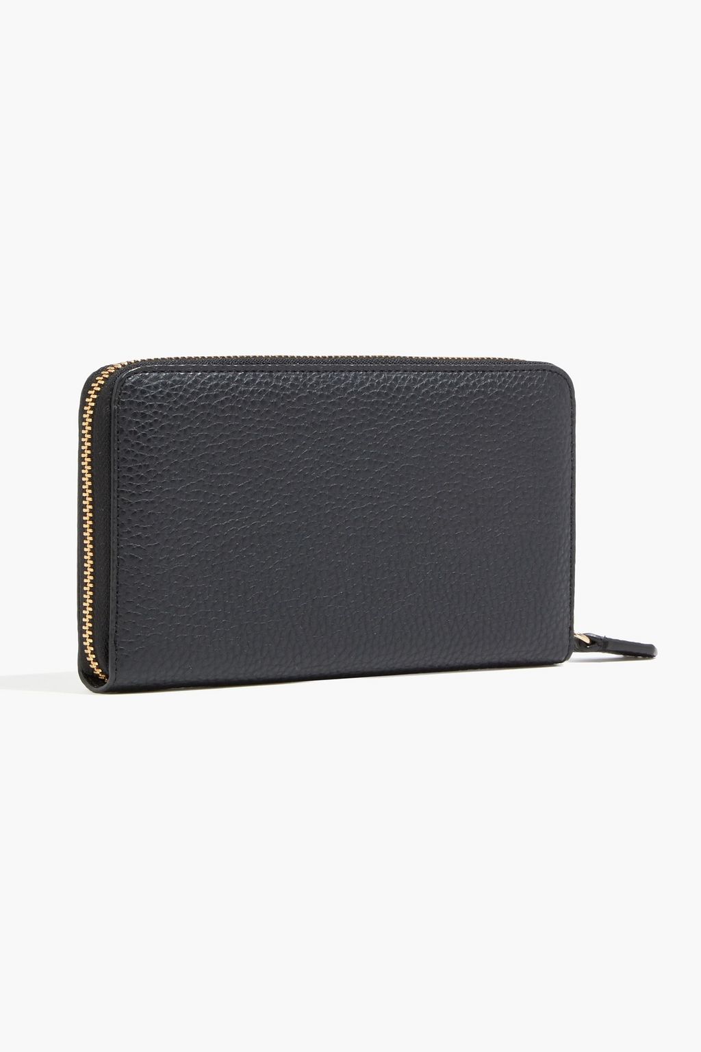 EMPORIO ARMANI Embossed textured faux leather wallet
