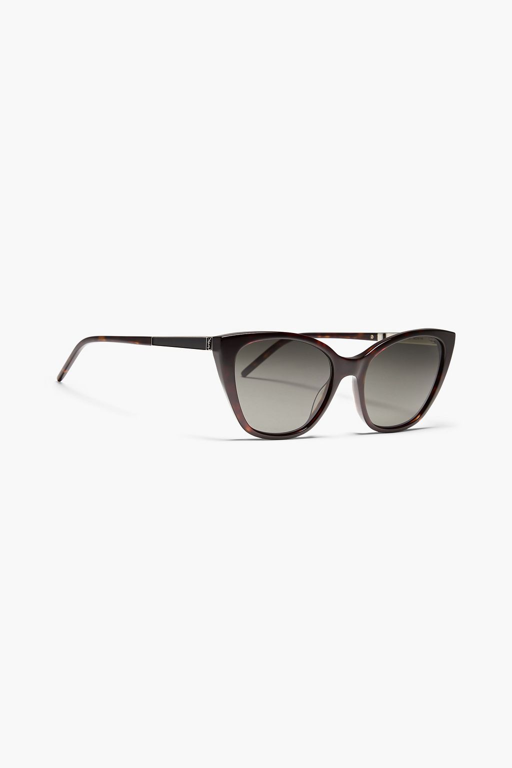 SAINT LAURENT Cat-eye acetate sunglasses