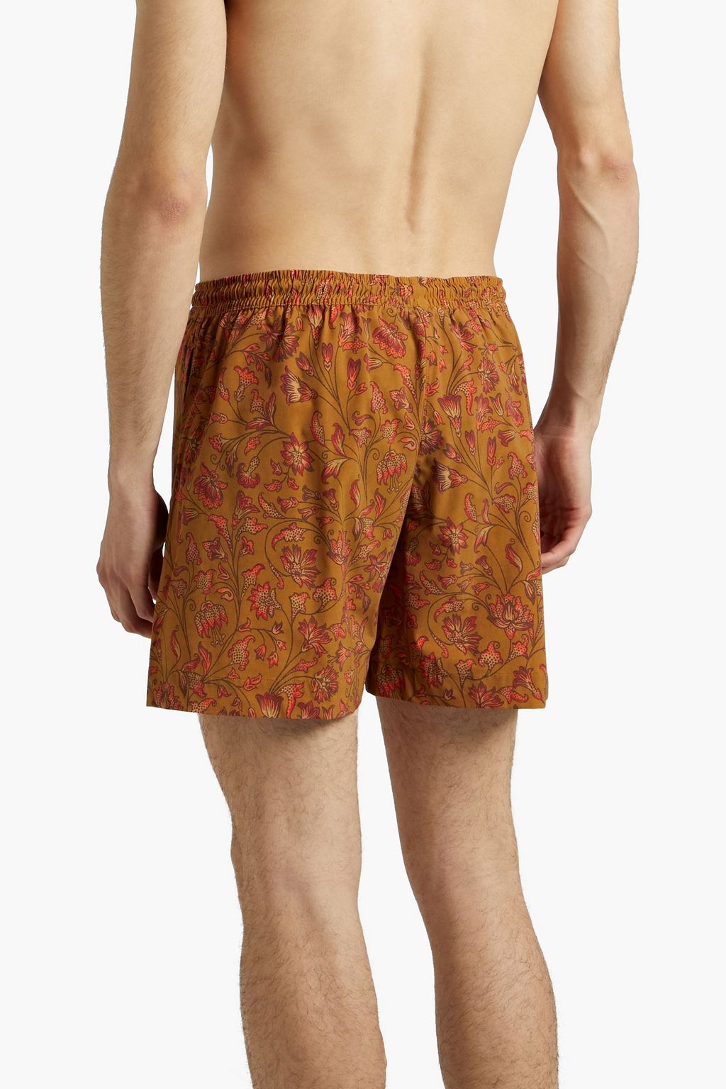 ZIMMERMANN Mid-length printed swim shorts