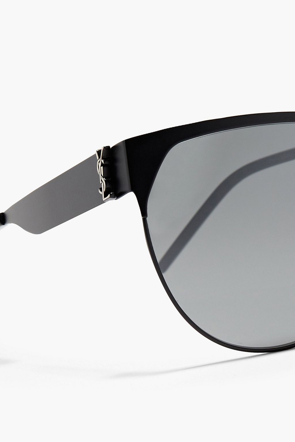 SAINT LAURENT Sonnenbrille mit Cat-Eye-Rahmen aus Metall