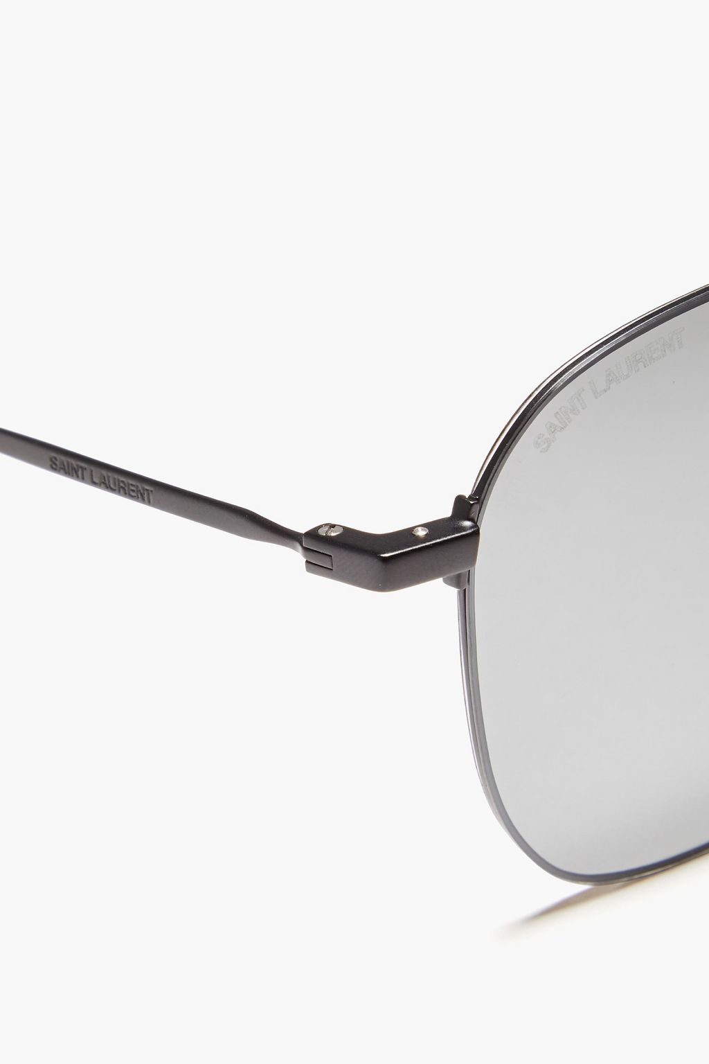 SAINT LAURENT Sonnenbrille mit eckigem Rahmen aus Metall