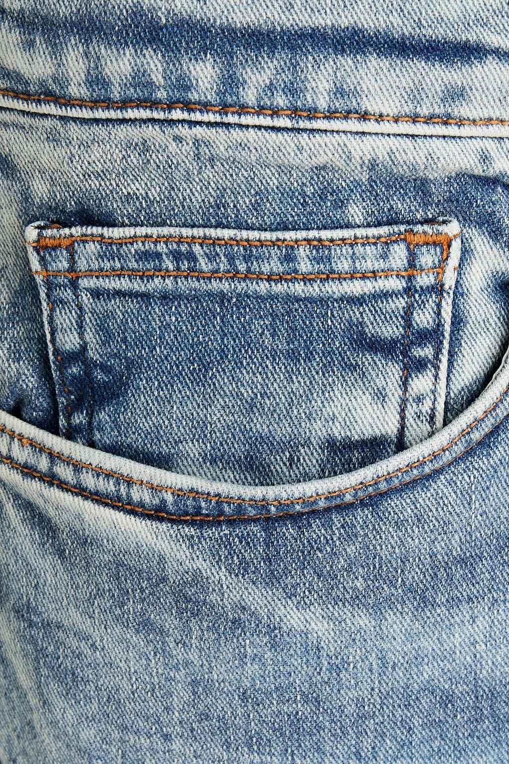 FRAME L'Homme slim-fit faded denim jeans