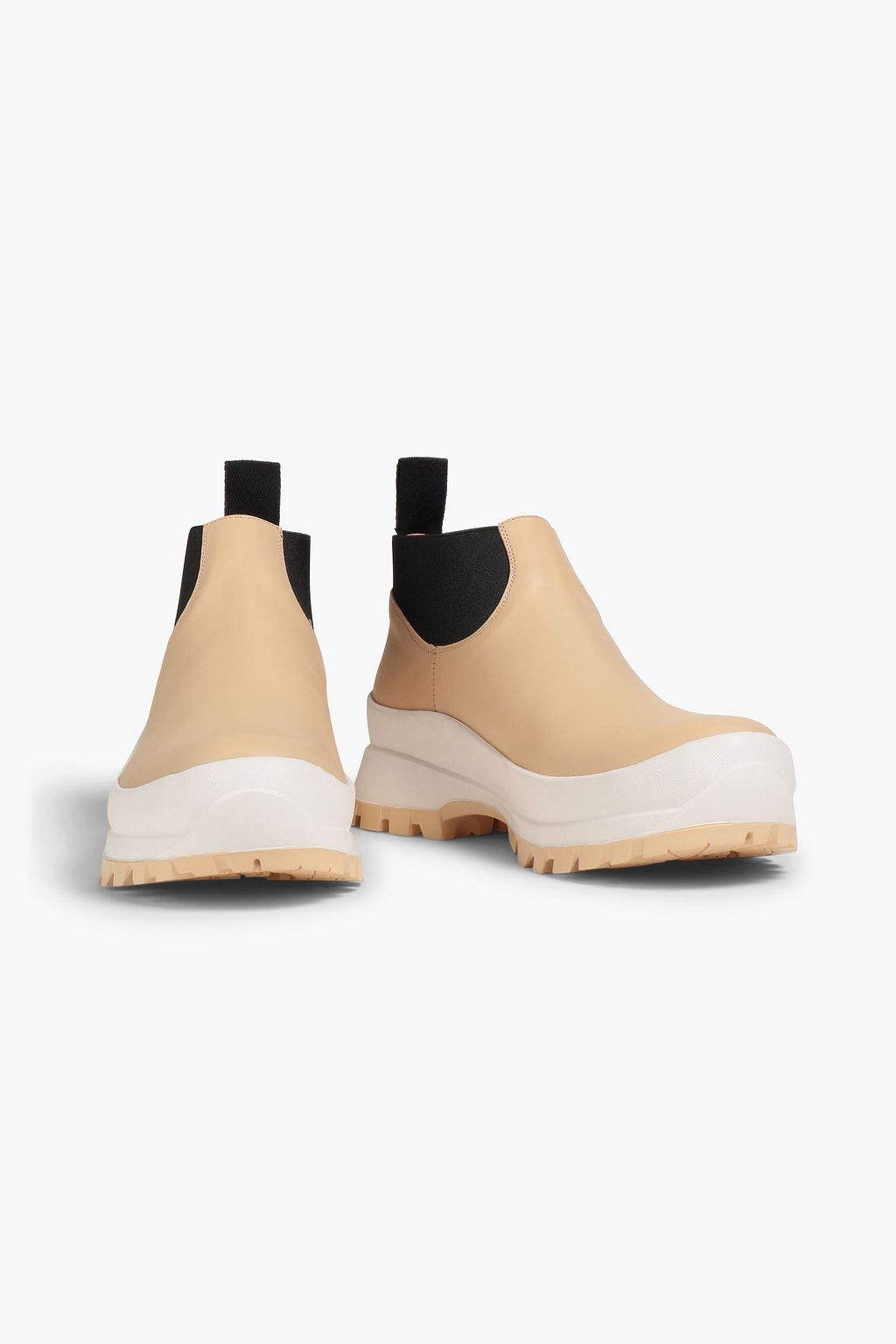 ATP ATELIER Fermo two-tone leather ankle boots