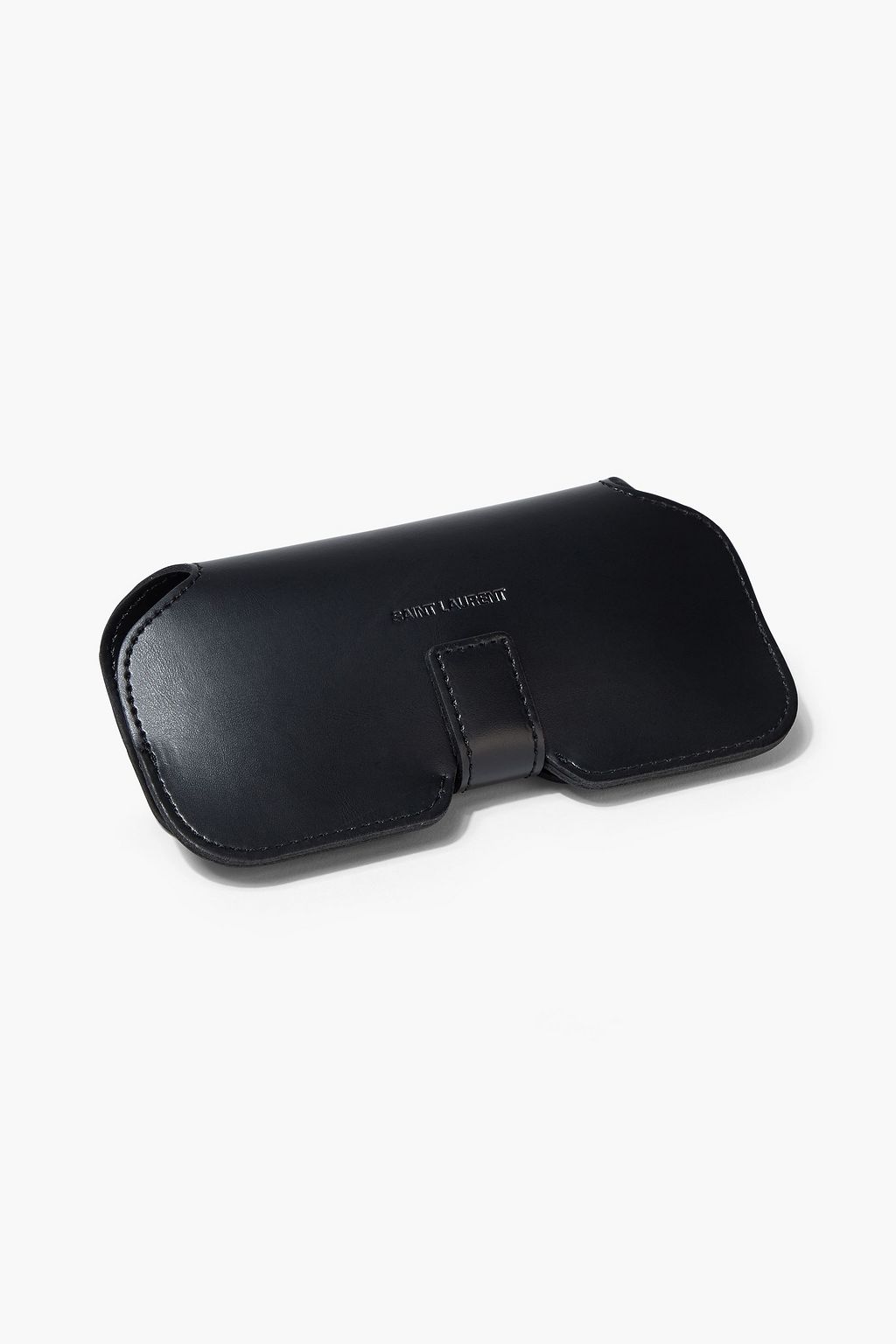 SAINT LAURENT D-frame acetate and silver-tone sunglasses