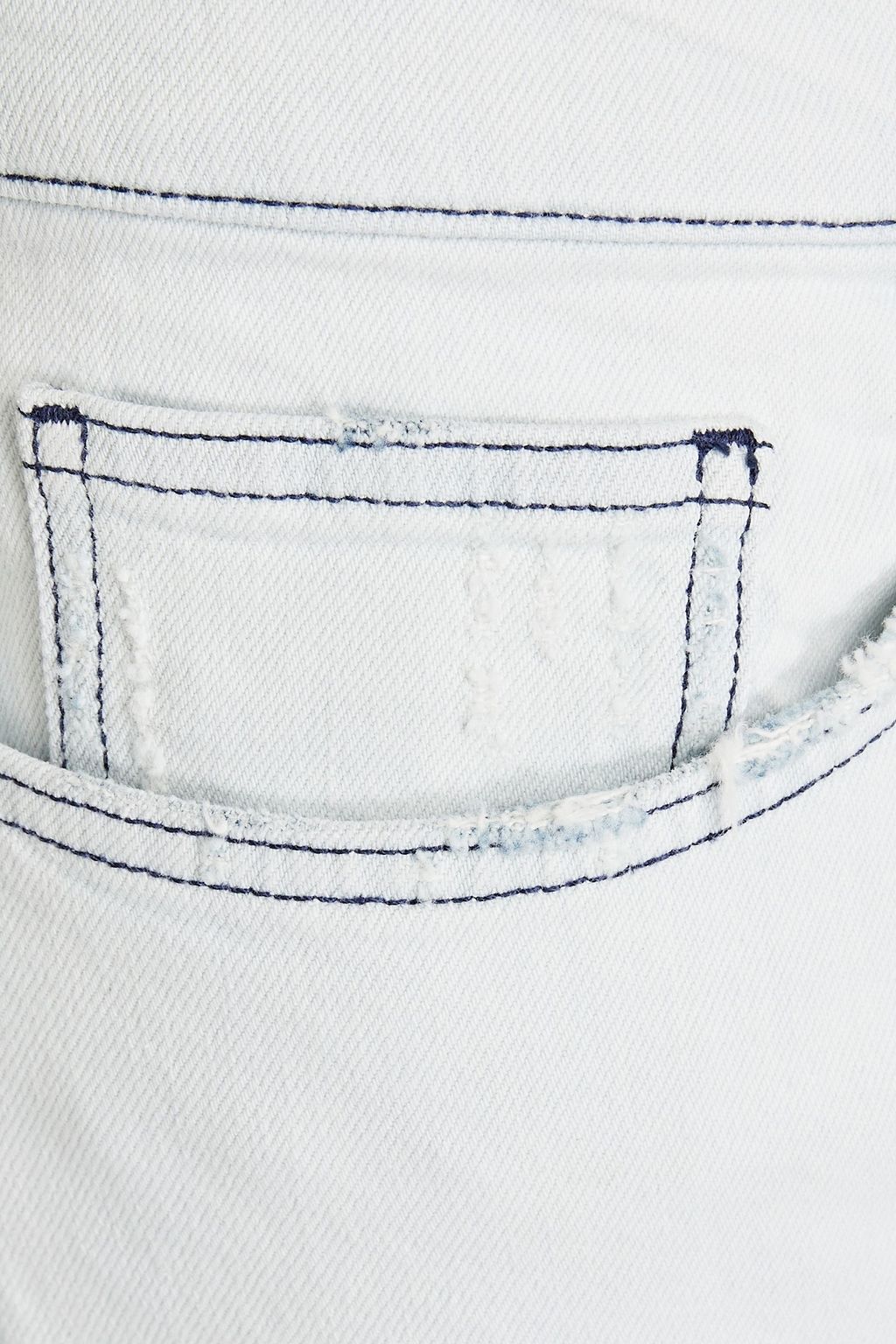 FRAME Slim-fit faded denim jeans