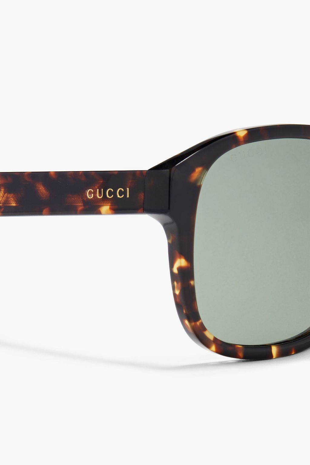 GUCCI D-frame tortoiseshell acetate sunglasses