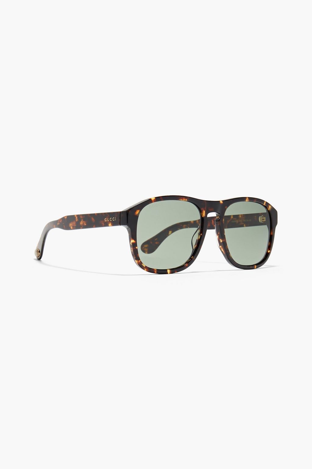 GUCCI D-frame tortoiseshell acetate sunglasses