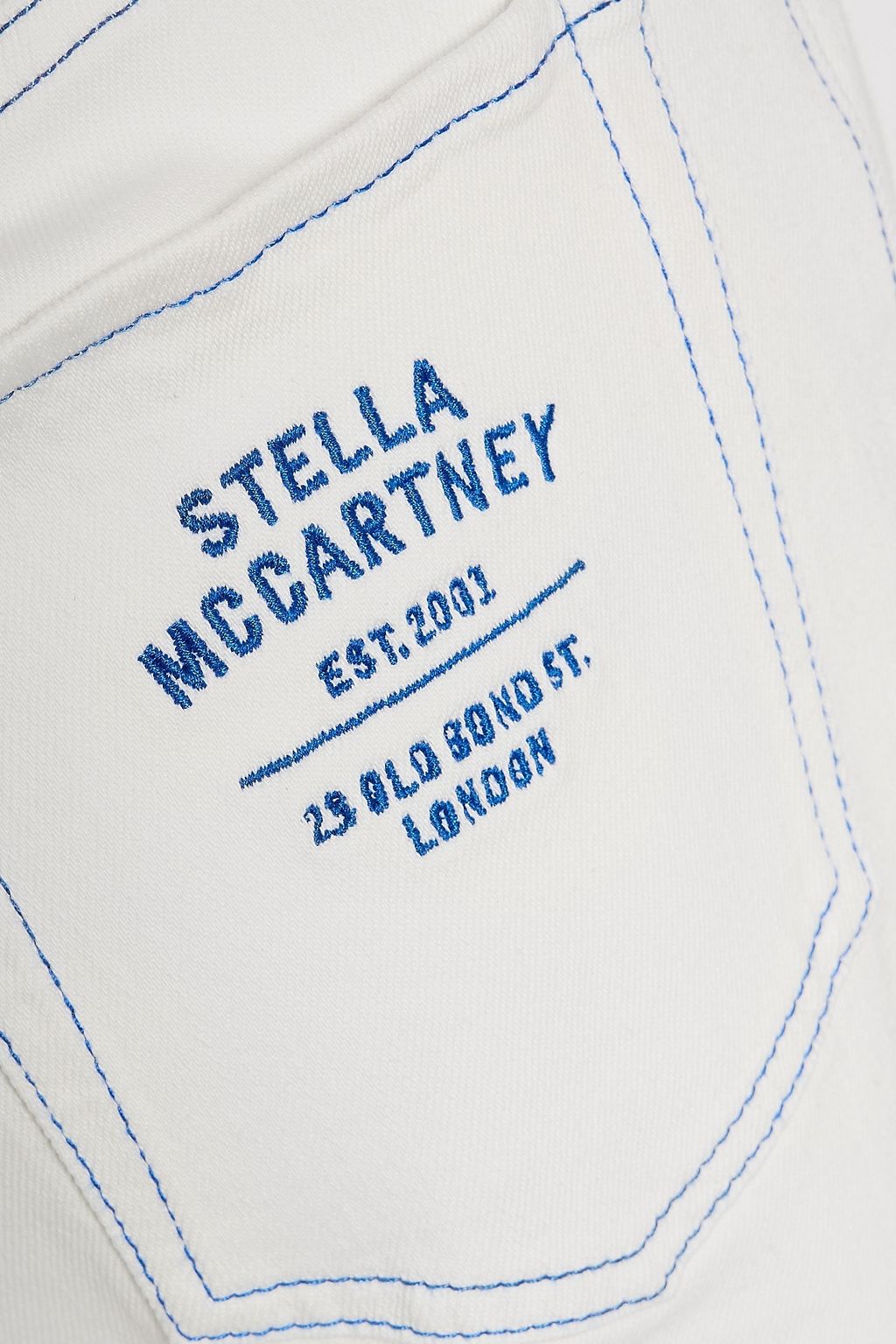 STELLA MCCARTNEY High-rise straight-leg jeans