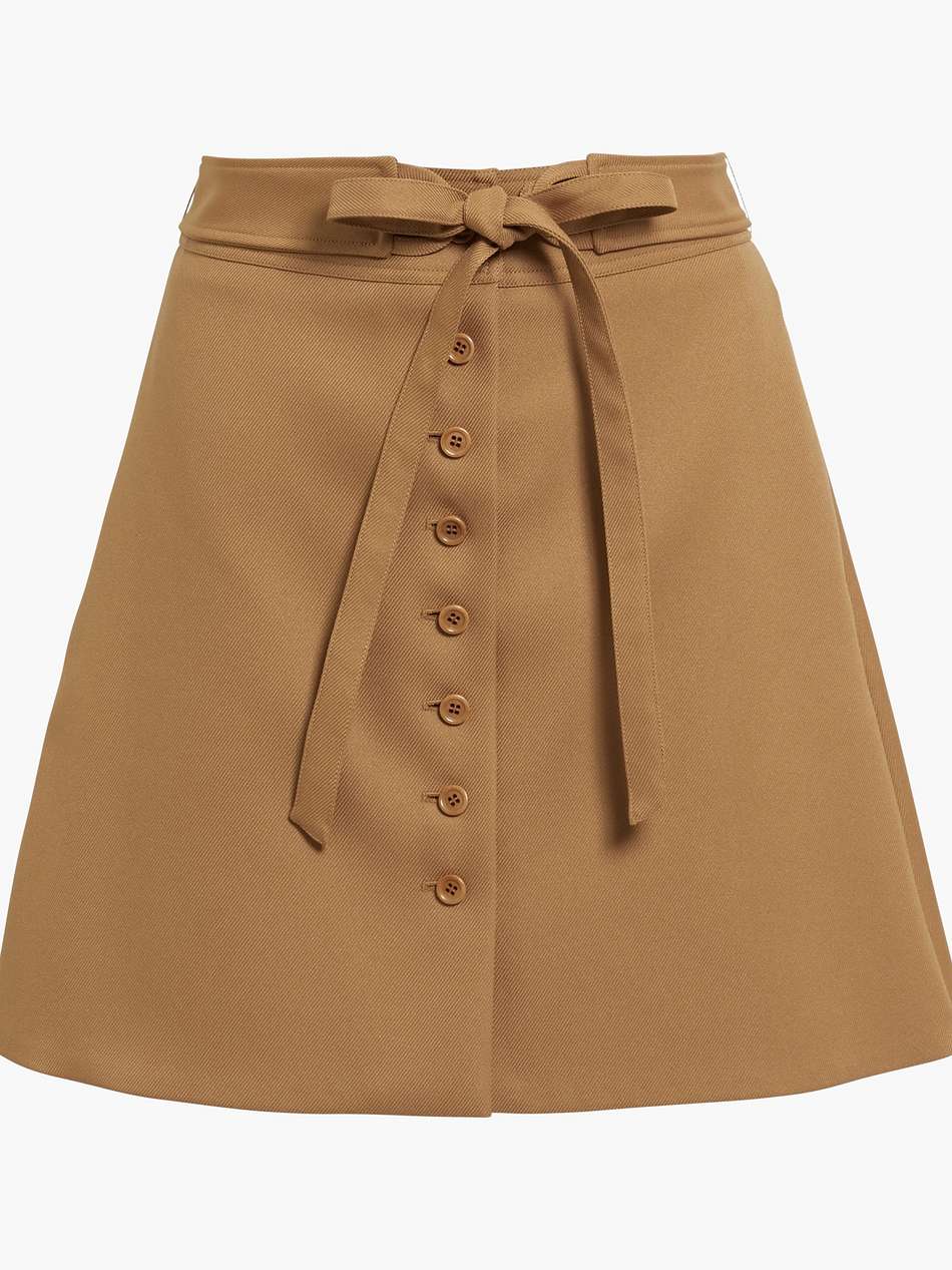 aliana twill mini skirt