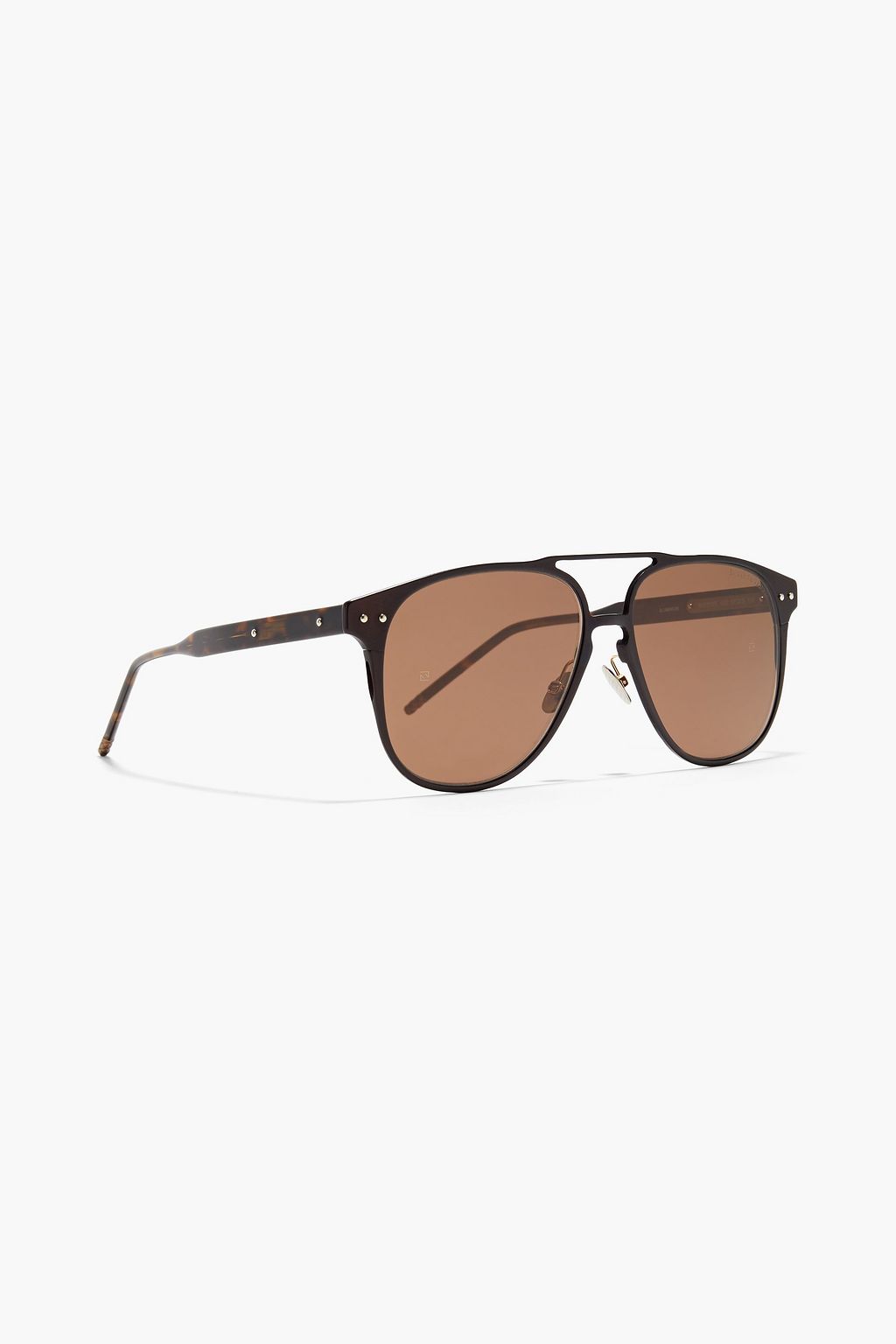BOTTEGA VENETA Aviator-style acetate sunglasses