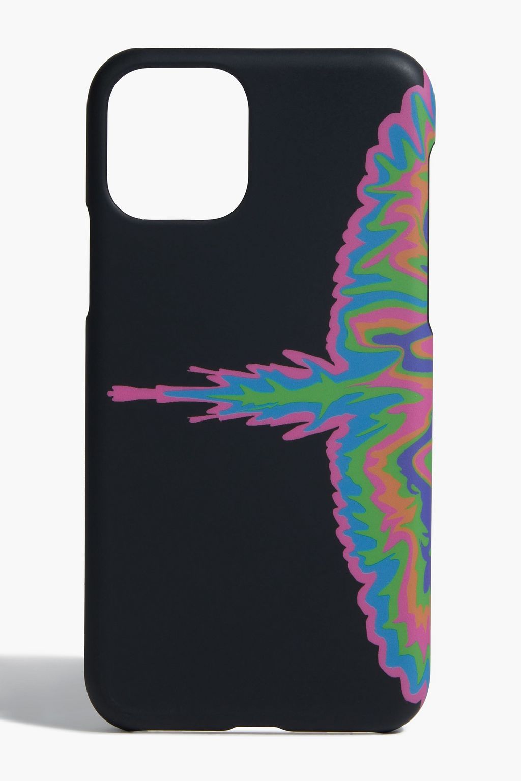 Black Printed Plastic Iphone 11 Pro Case Marcelo Burlon The Outnet Black Printed Plastic Iphone 11 Pro Case Marcelo Burlon The Outnet