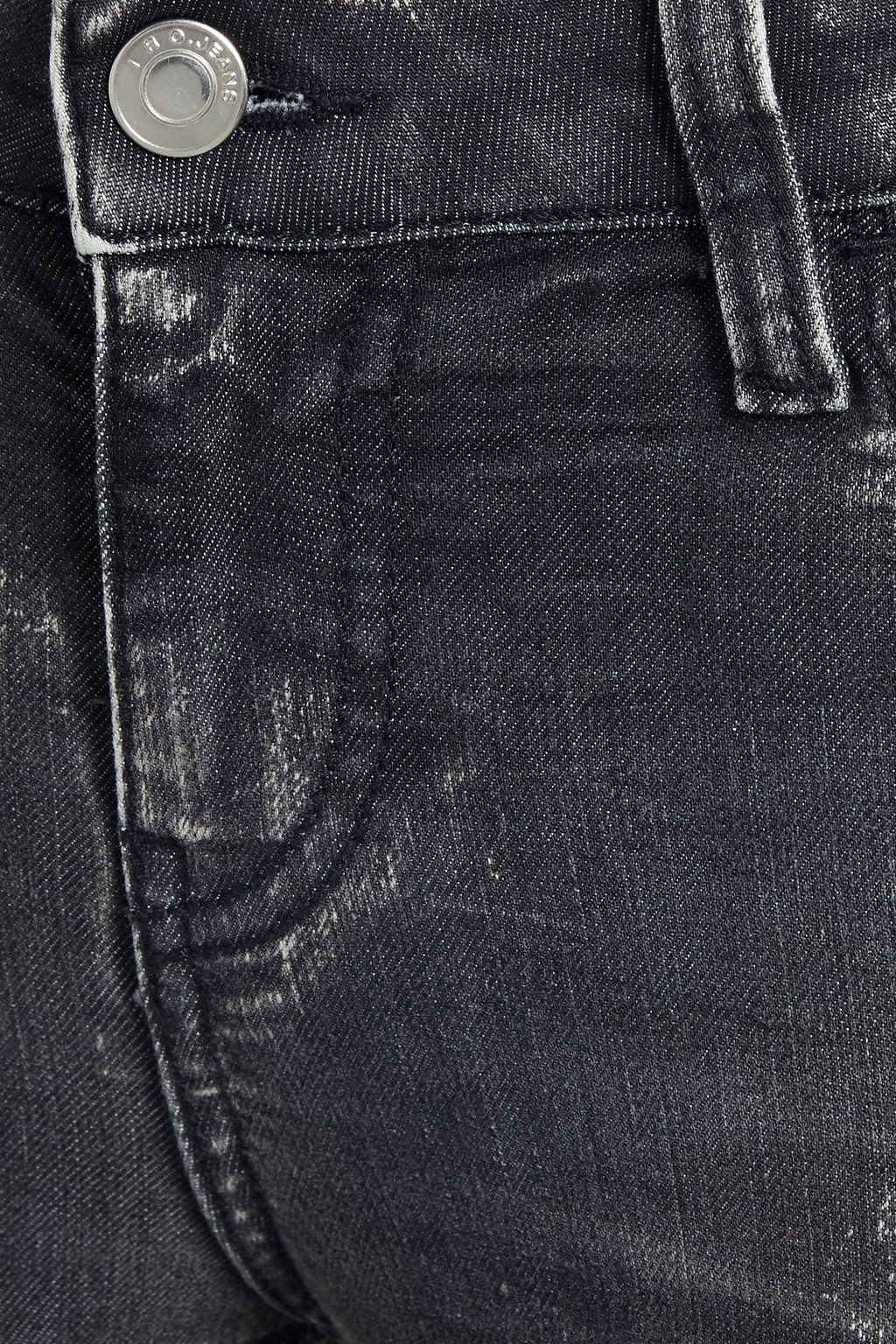 IRO Rayanne faded low-rise skinny jeans