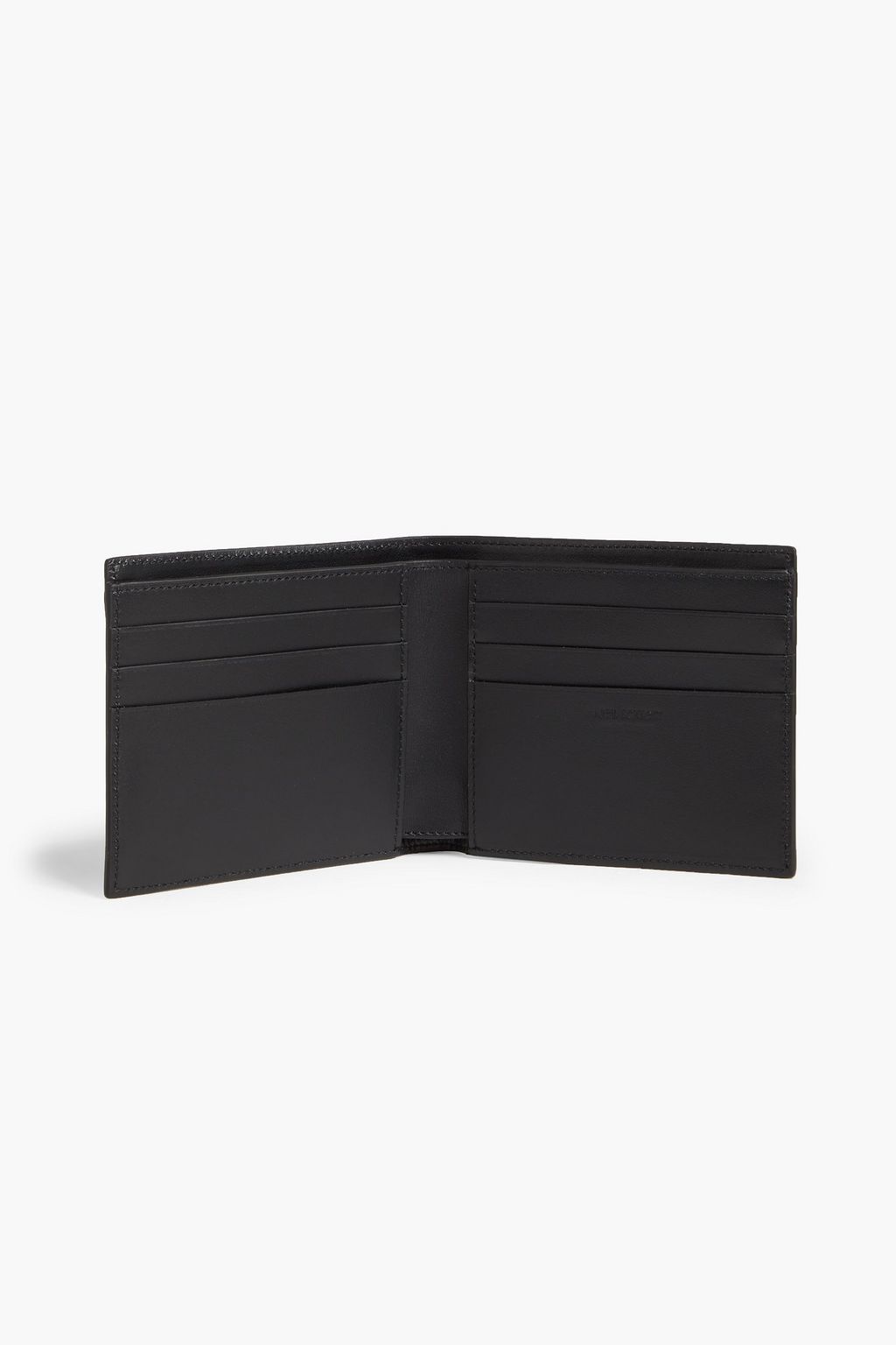 NEIL BARRETT Appliquéd leather wallet