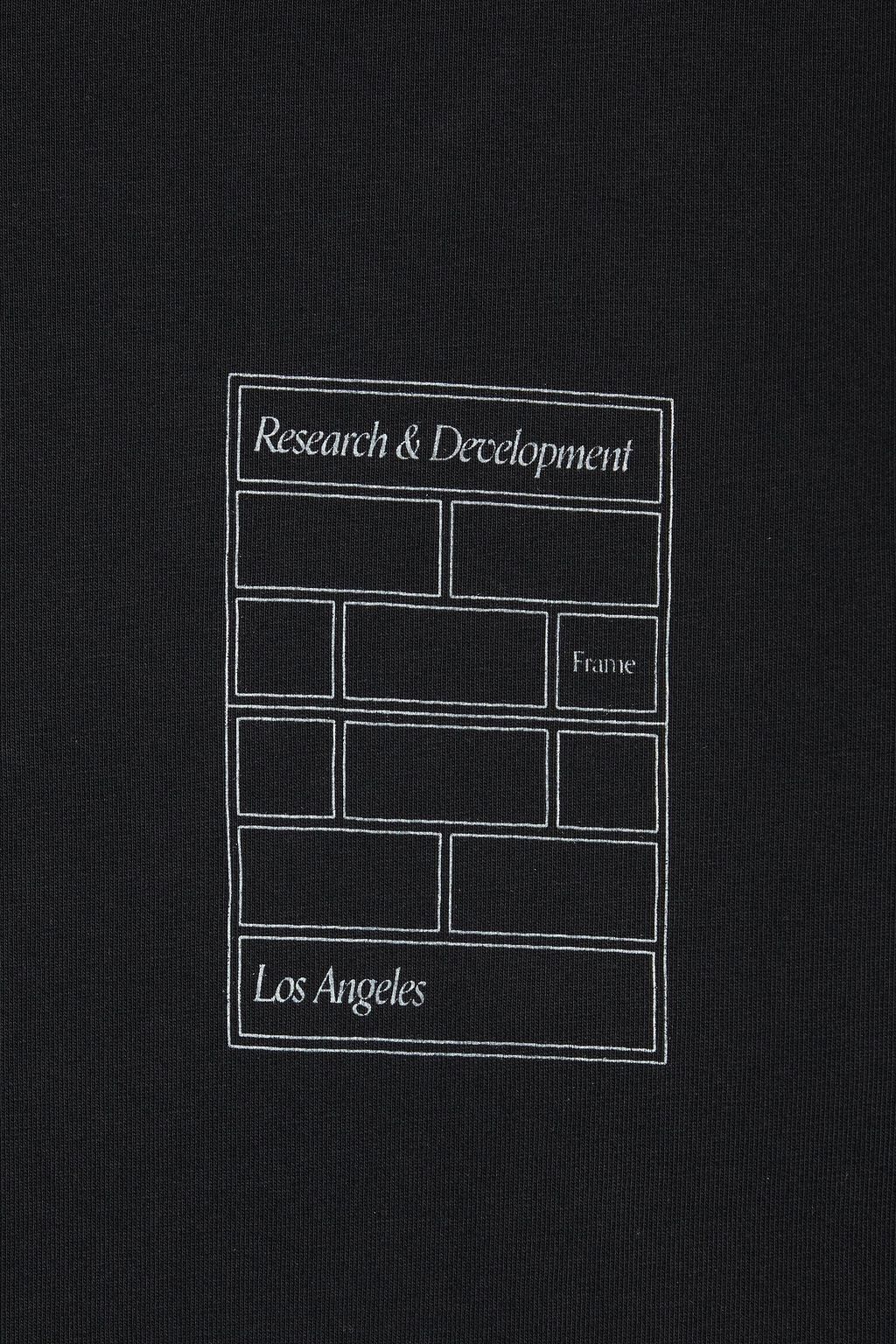 FRAME T-Shirt aus Baumwoll-Jersey mit Print