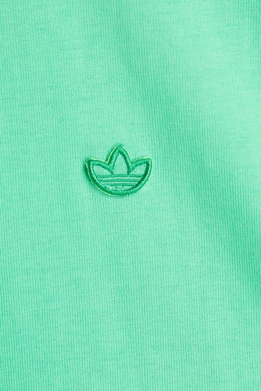 ADIDAS ORIGINALS Logo-appliquéd cotton-jersey T-shirt