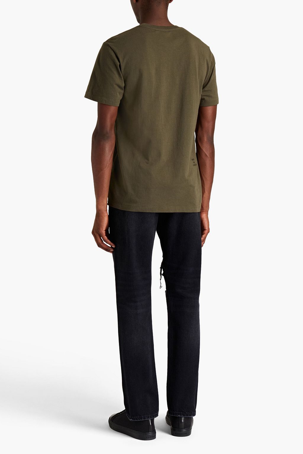 FRAME Cotton-jersey T-shirt
