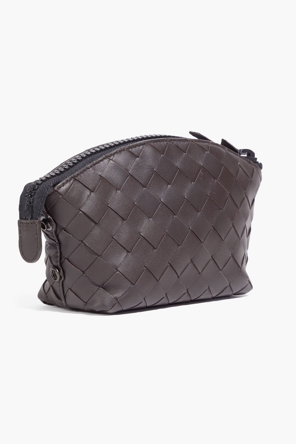 BOTTEGA VENETA Packable intrecciato leather and shell tote