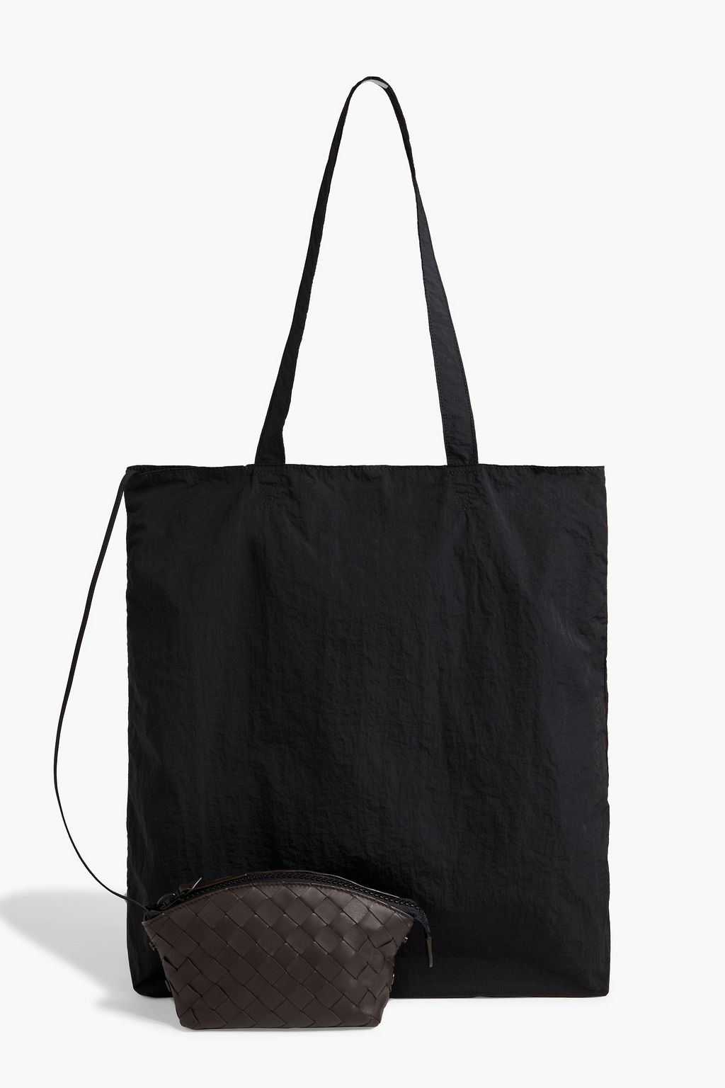 nylon bag with pouch