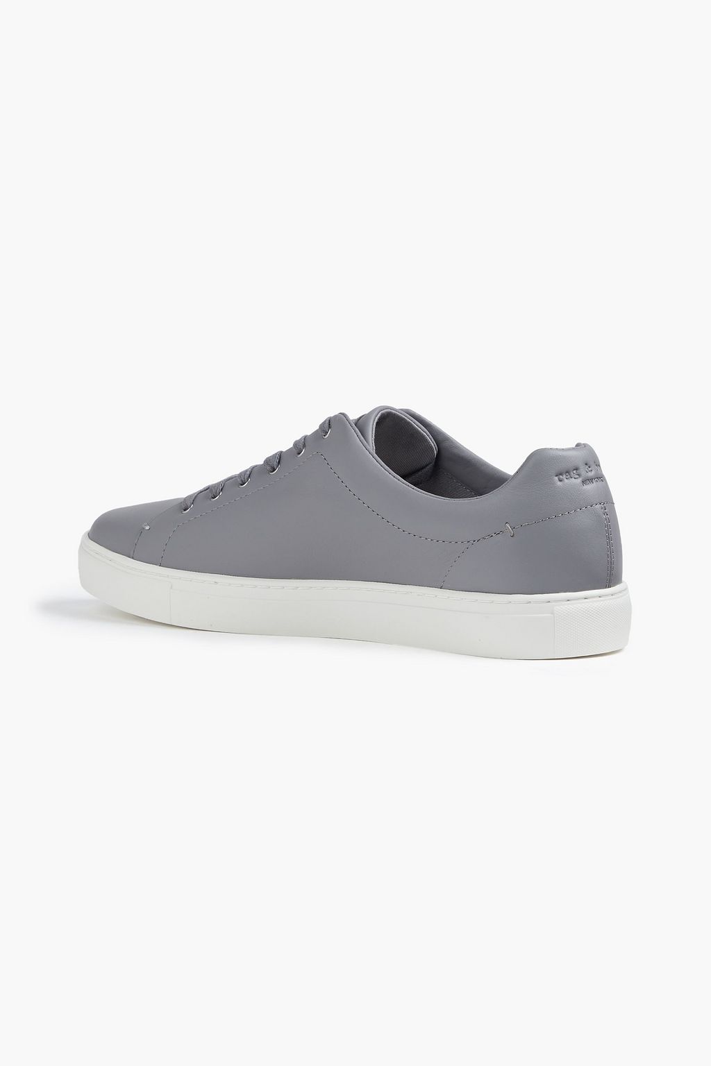RAG & BONE Kent embossed two-tone leather sneakers