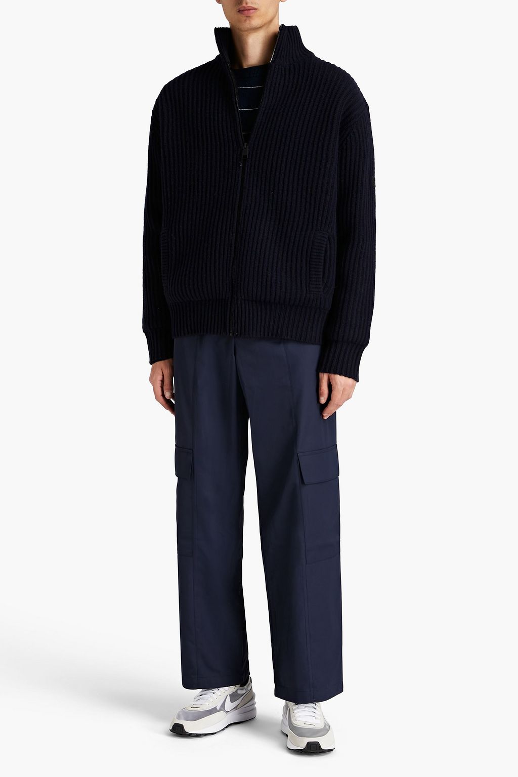 FRAME Ribbed wool jacket