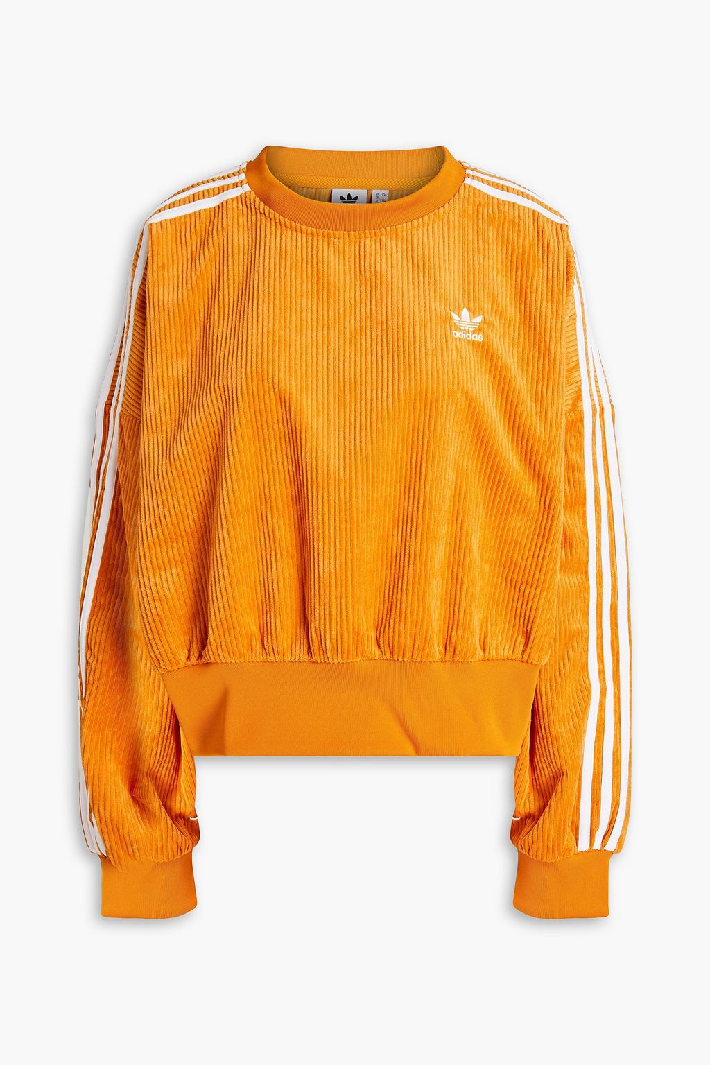 smertefuld forælder Bounce ADIDAS ORIGINALS Striped corduroy sweatshirt | Sale up to 70% off | THE  OUTNET