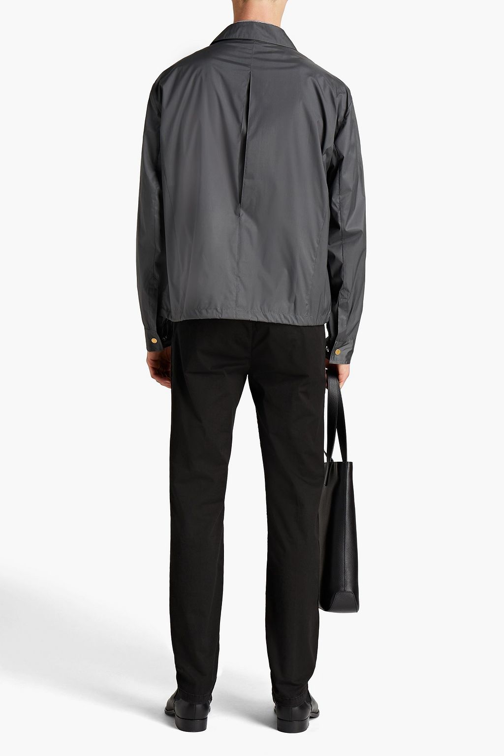 DUNHILL Mulberry silk jacket