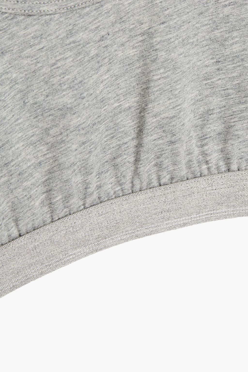 SUNSPEL Cropped stretch-cotton jersey tank