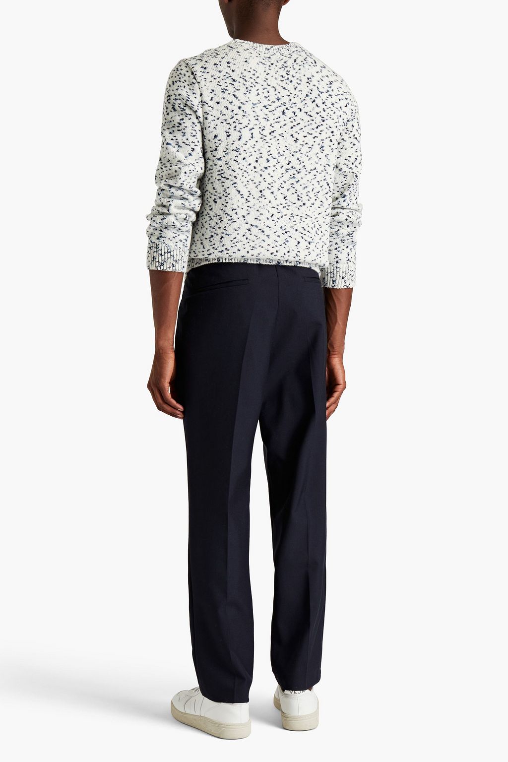 FRAME Tapered wool pants