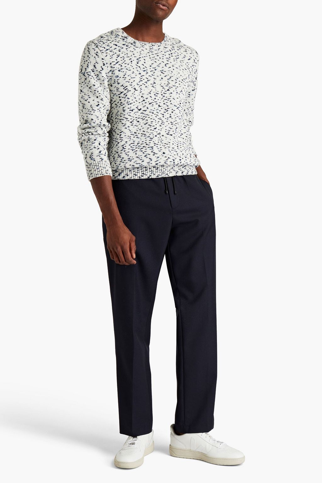 FRAME Tapered wool pants