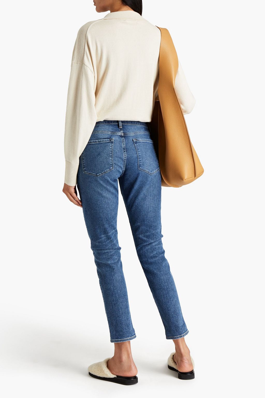 FRAME Le Garcon faded boyfriend jeans | THE OUTNET