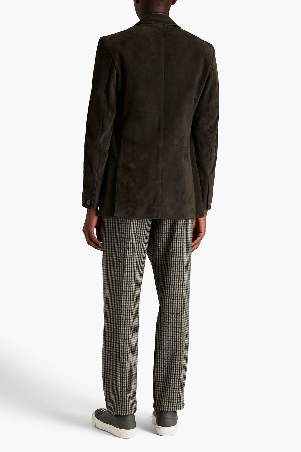 DUNHILL Suede blazer