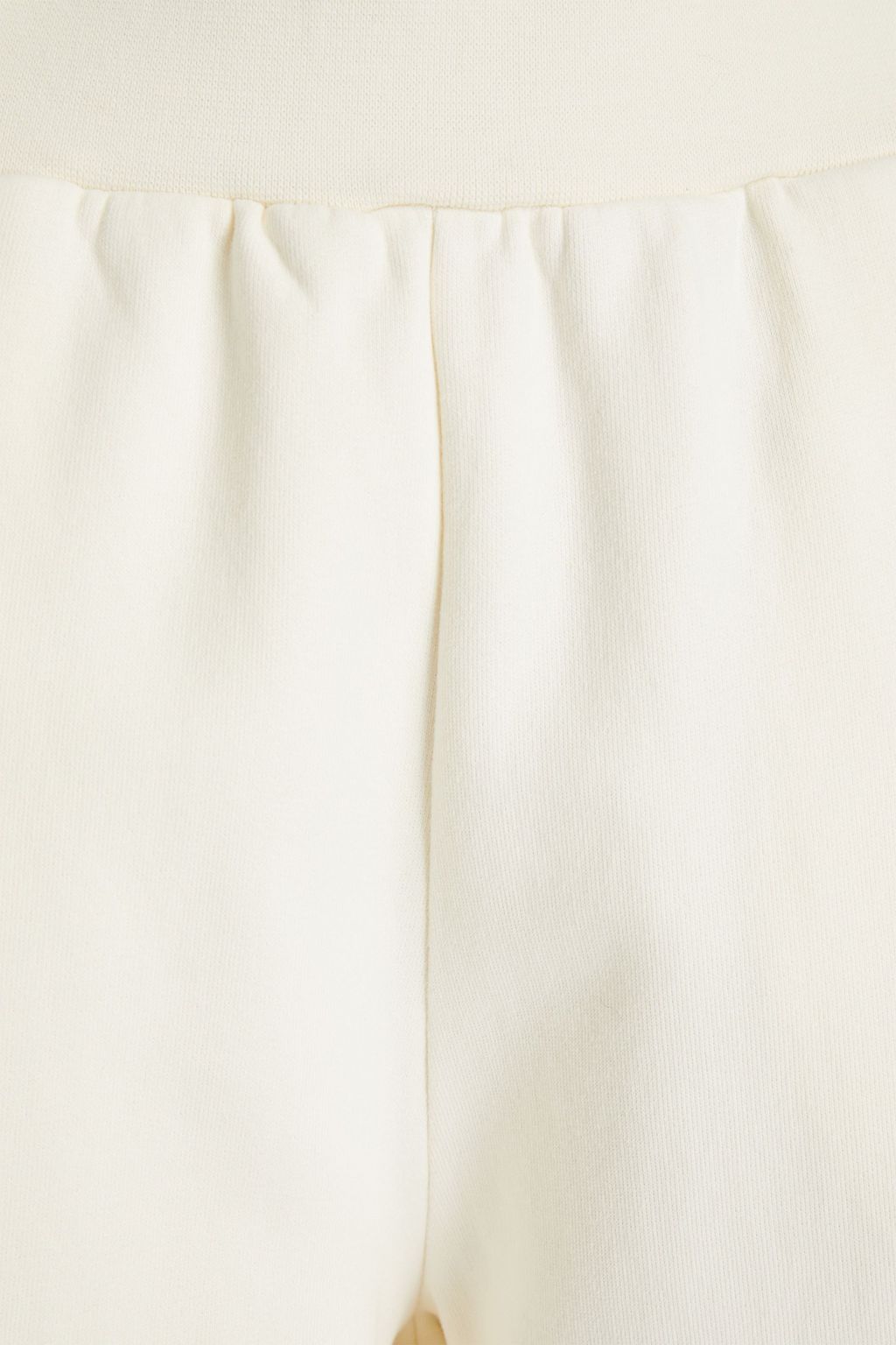 SUNSPEL Cropped cottonfleece track pants THE