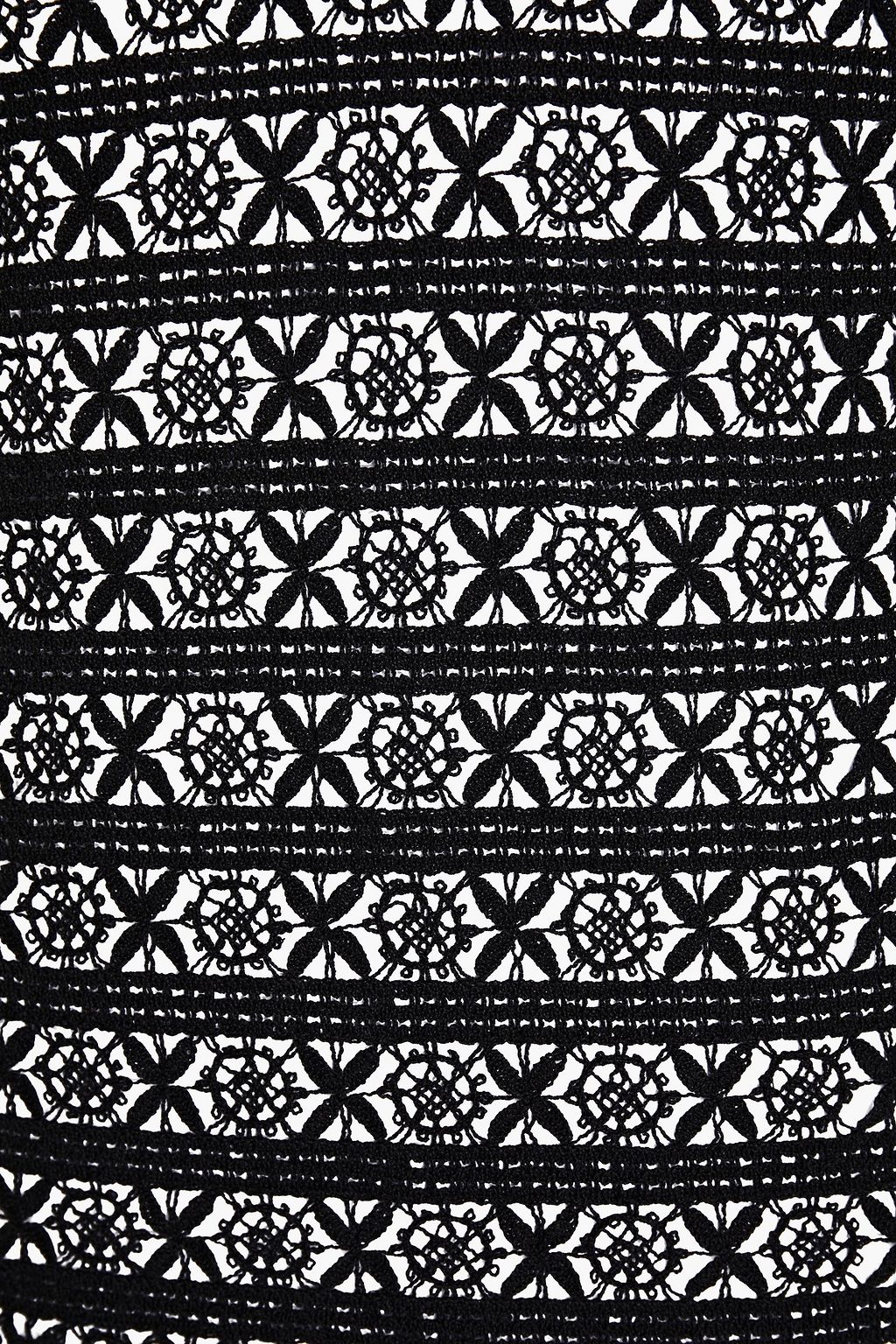 SAINT LAURENT Cotton-blend crochet sweater