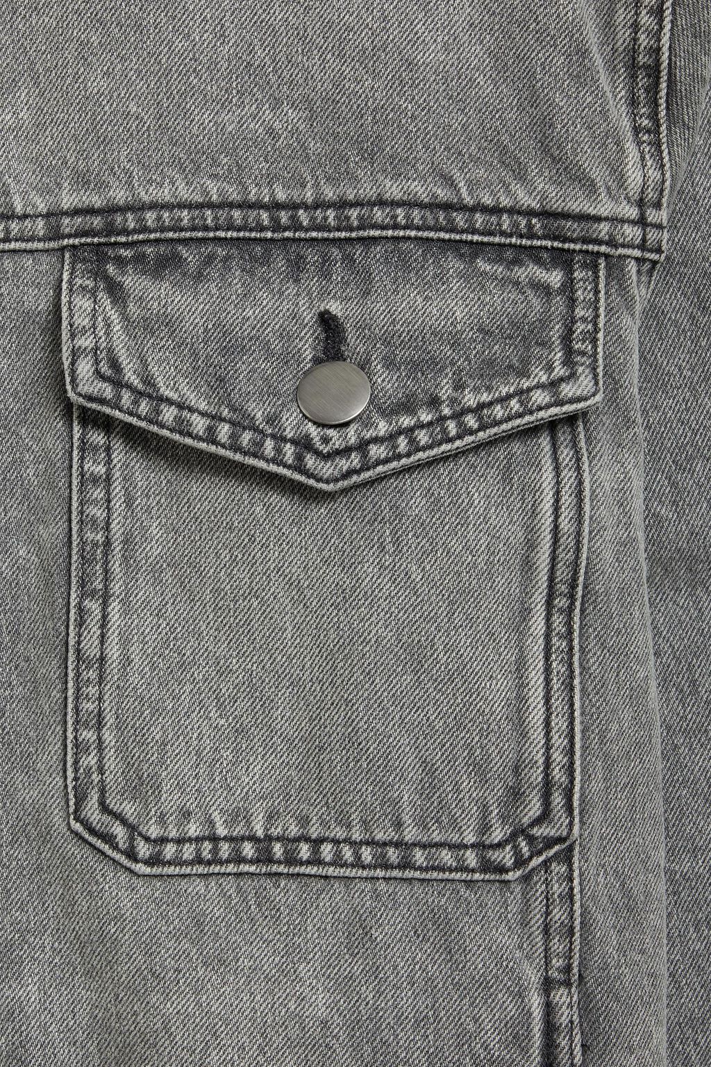 FRAME Mill bleached denim jacket