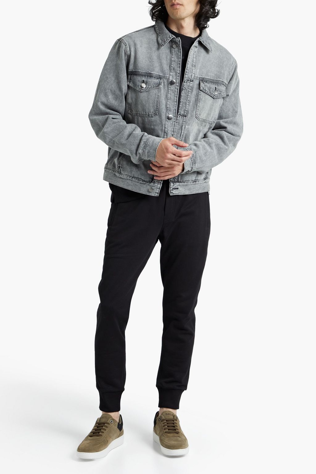 FRAME Mill bleached denim jacket