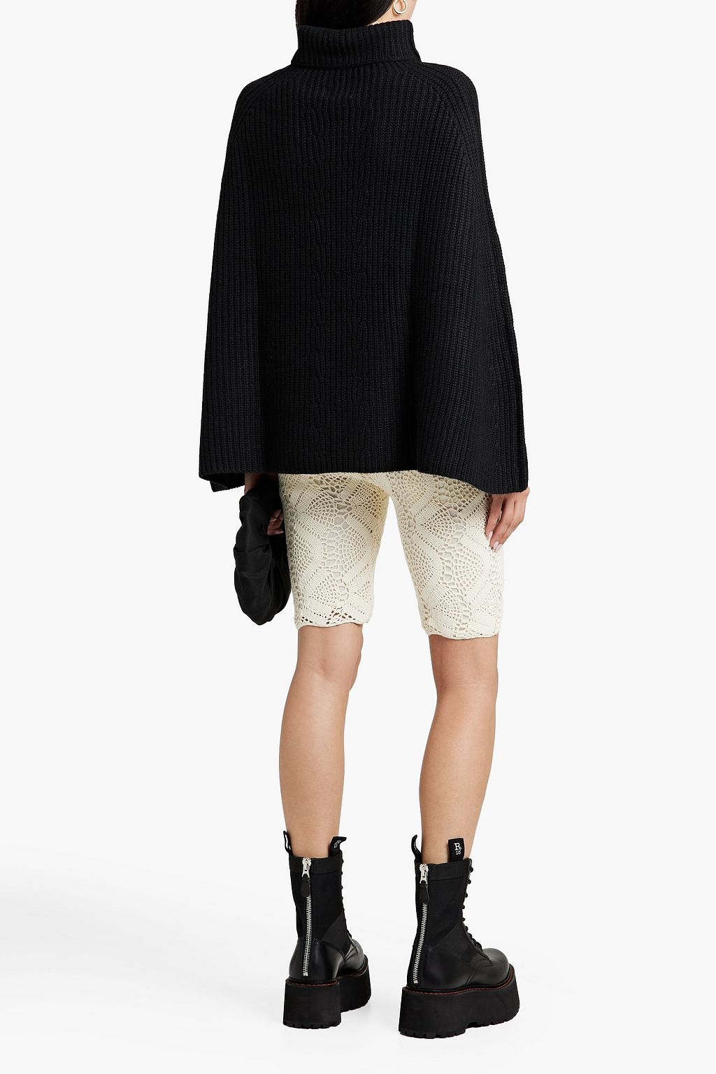 LOULOU STUDIO Plana ribbed cashmere cape