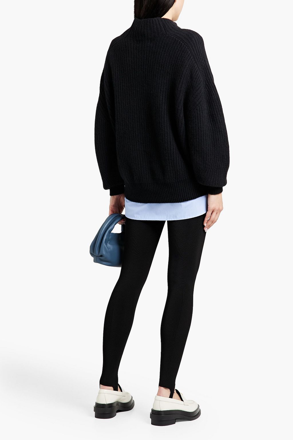LOULOU STUDIO Batu ribbed cashmere turtleneck sweater