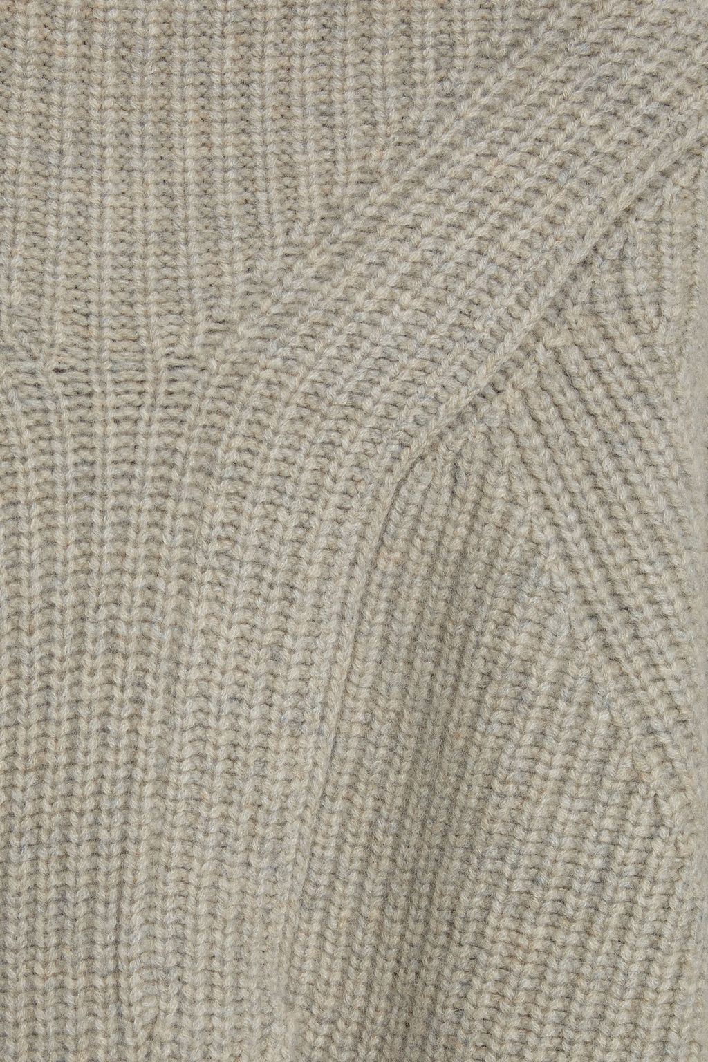 LOULOU STUDIO Deva ribbed cashmere turtleneck sweater