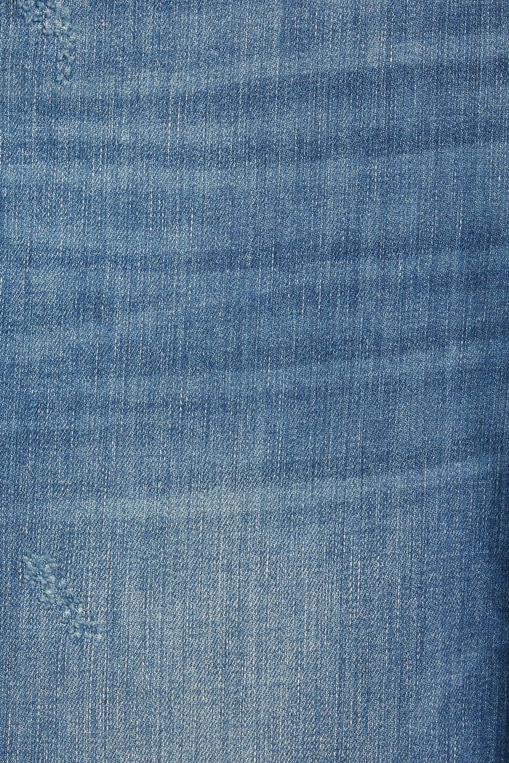 FRAME L'Homme skinny-fit distressed denim jeans