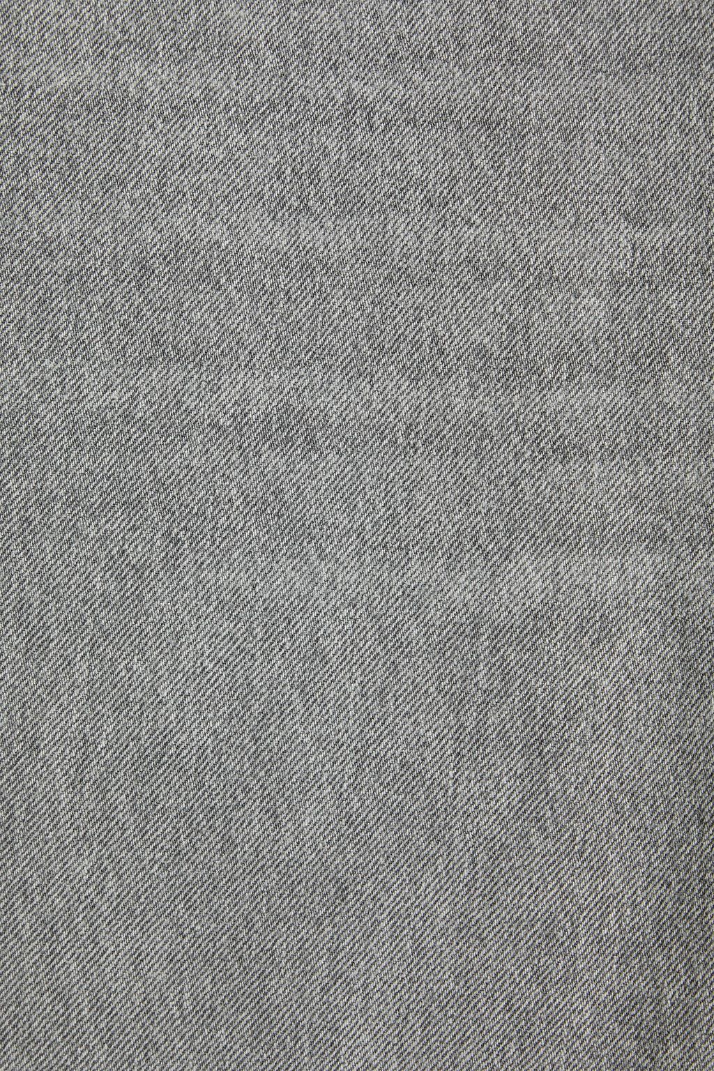 FRAME Straight-fit bleached denim jeans