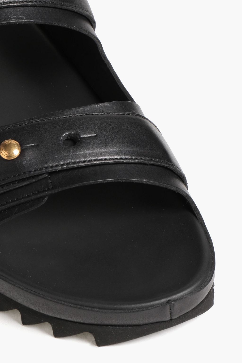 DUNHILL Duke leather sandals
