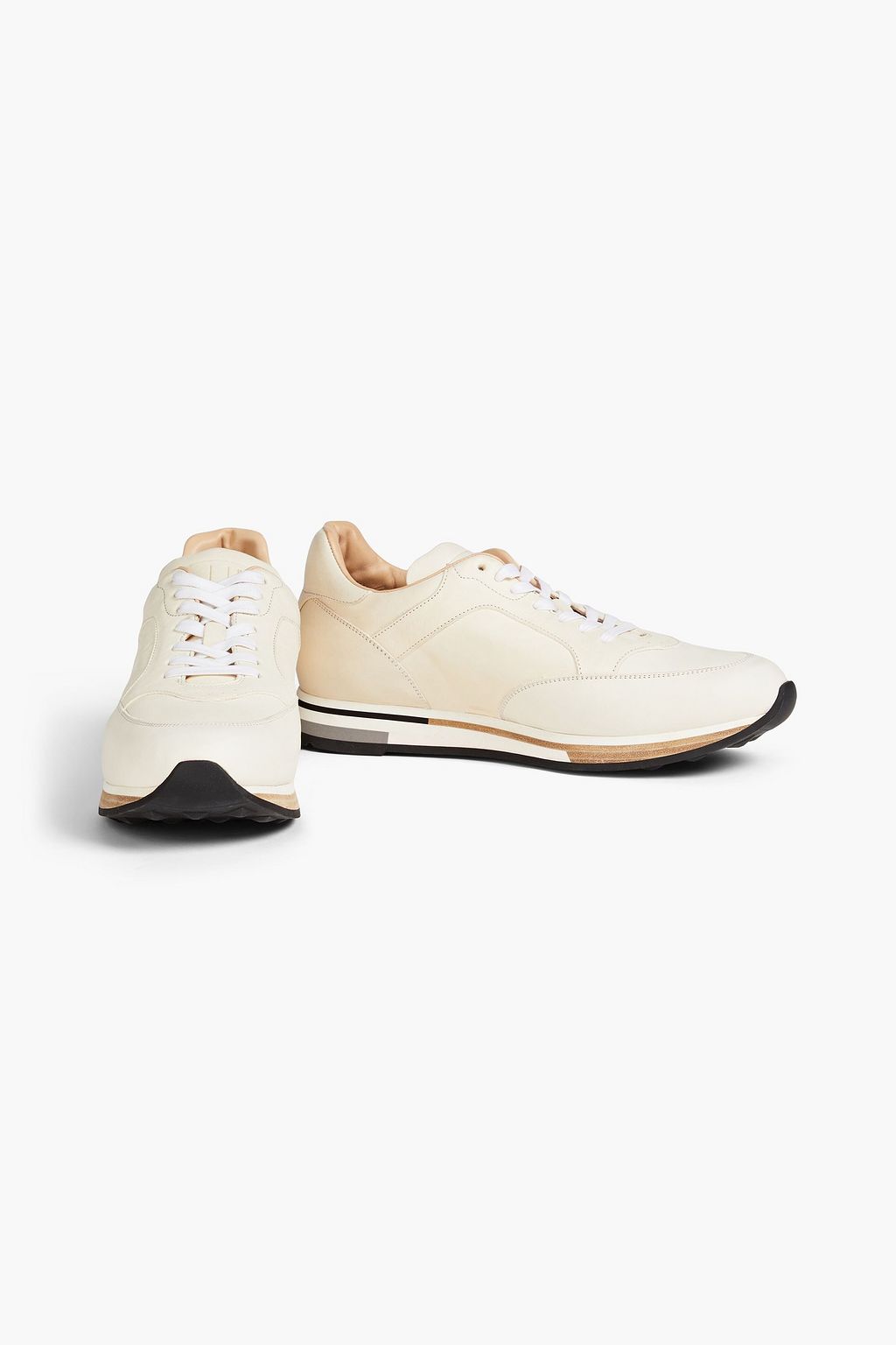 DUNHILL Duke leather sneakers