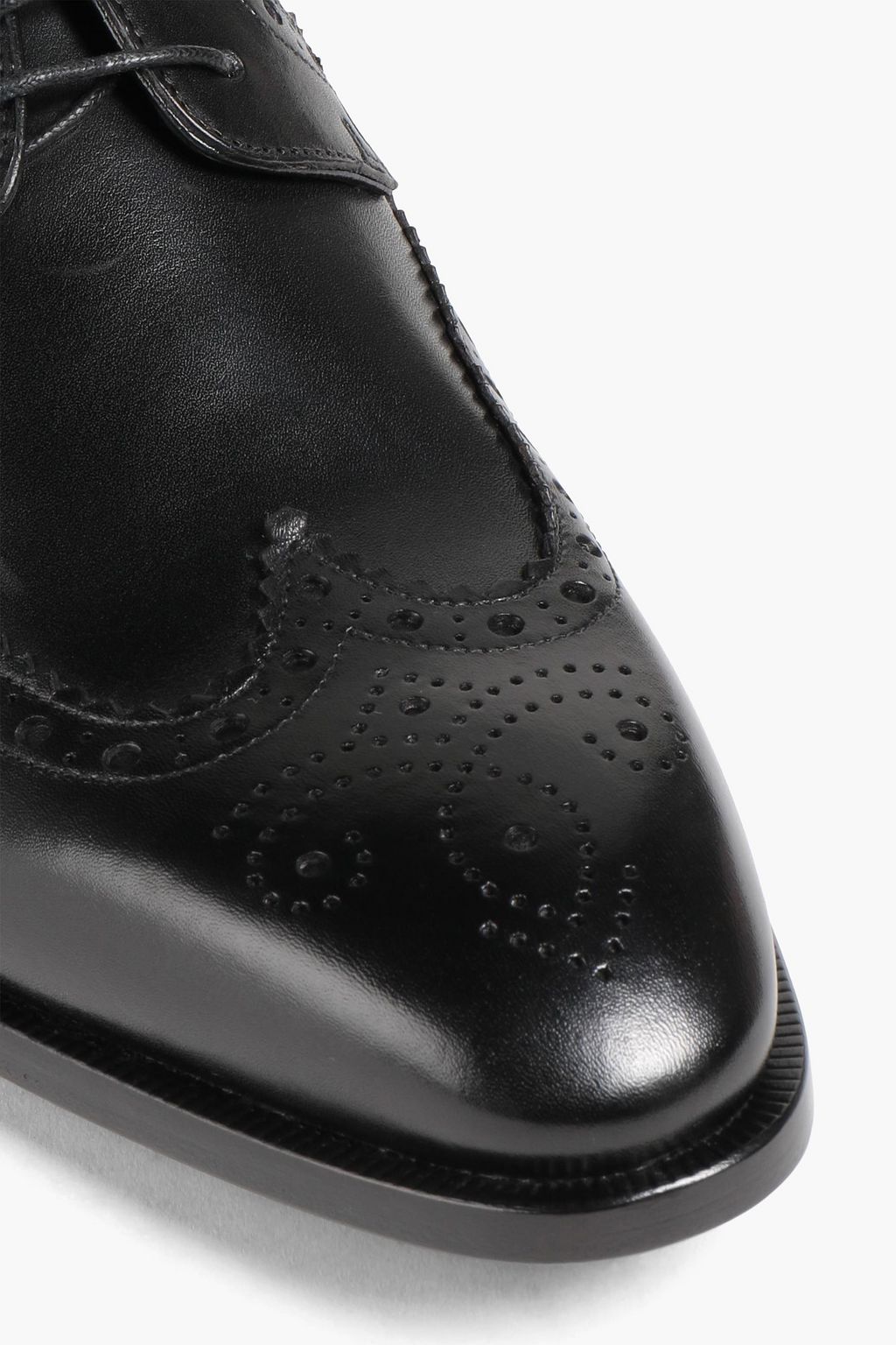 DUNHILL Perforated leather brogues