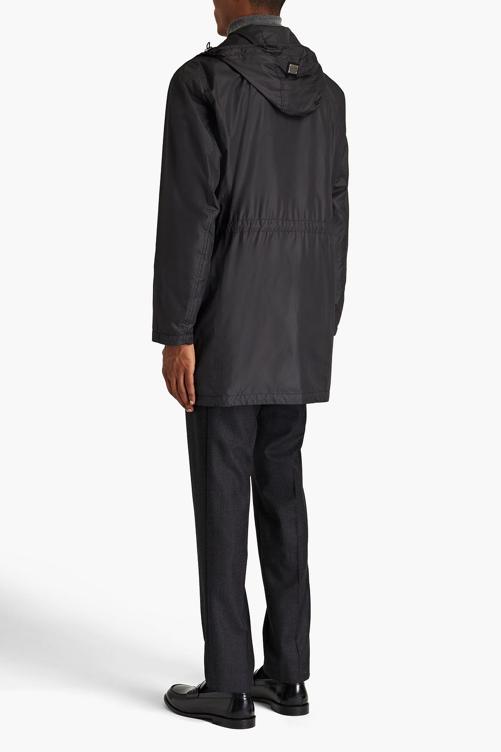DOLCE & GABBANA Shell hooded raincoat