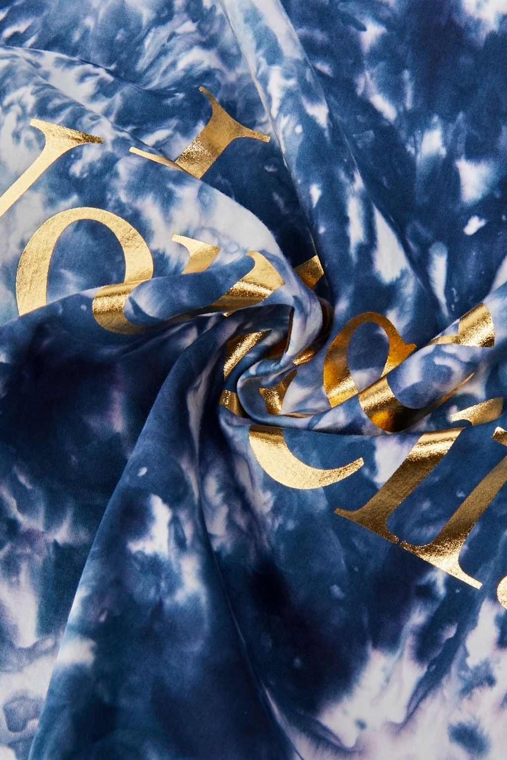 RABANNE Sch aus Baumwoll-Twill mit Print