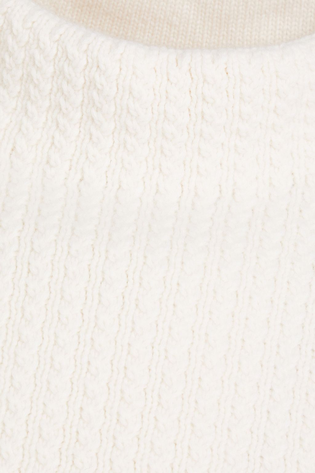 DOLCE & GABBANA Cable-knit wool turtleneck sweater