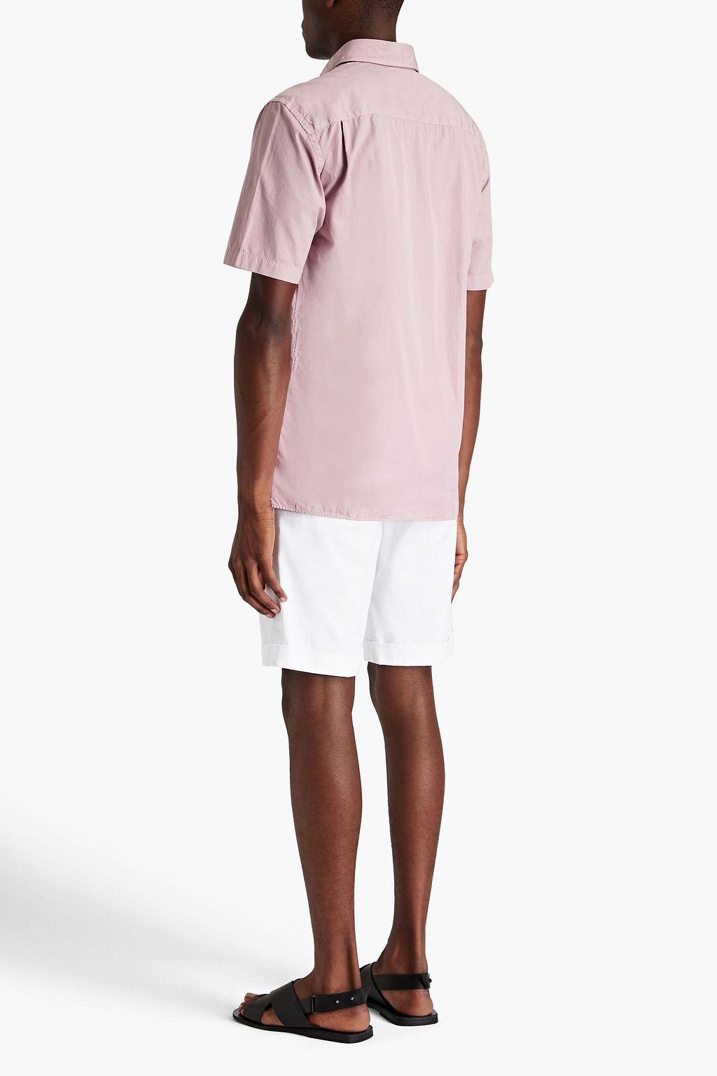 DUNHILL Cotton-poplin shirt